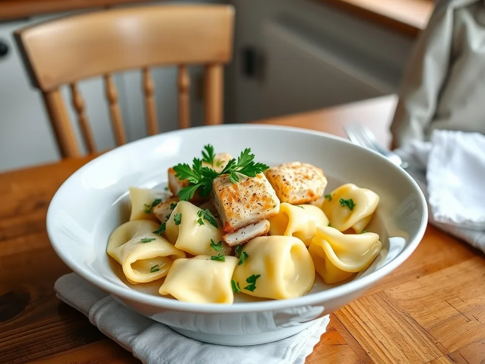Ravioli selber machen mit Fisch und Bärlauch
