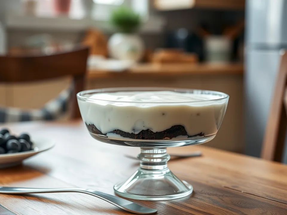 Mousse Torte schwarz-weiß mit zweierlei Schokolade